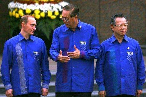 最炫民族风：APEC晚宴上的领导人服装大盘点